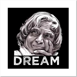 Dr Abdul Kalam Indian Leader India Designs Posters and Art